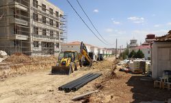 Ergani'de yeni kanalizasyon hattı tamamlandı