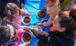 Diyarbakır'da minik eller doğa için seferber oldu