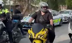 Adana'da 106 motosiklet sürücüsüne ceza kesildi