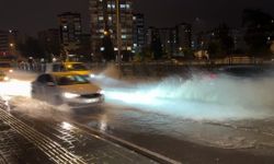 Adana'da sağanak etkili oldu