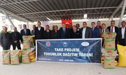 Çiftçilere 737 ton sertifikalı tohum dağıtıldı