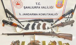 Diyarbakır'a komşu ilçede cephanelik çıktı: 4 kalaşnikof, 1 Mauser, 266...