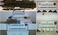 Gaziantep'te kaçakçılık ve narko operasyonu: 161 şüpheli yakalandı