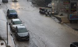 Mardin’de sağanak yağmur etkili oldu