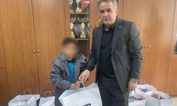 850 öğrenciye mont ve bot yardımı yapıldı