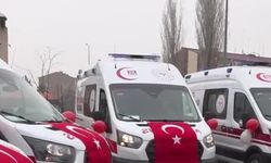 Adana’da 15 yeni ambulans hizmete alındı