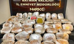 Batman'da otomobilde 56 kilo 750 gram toz esrar ele geçirildi