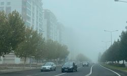 Diyarbakır yine sisli bir güne uyandı