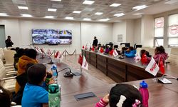 Şırnak'ta ilkokul öğrencileri 112 Acil Çağrı Merkezini ziyaret etti