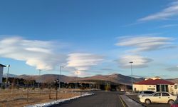 Ardahan’da mercek bulutları görsel şölen oluşturdu