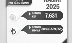 Batman'da 7 bin 631 evde bakım yardımı ödemeleri yapıldı