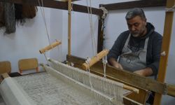 Coğrafi işaretli tiftiği ilmek ilmek dokuyarak sanata dönüştürüyorlar
