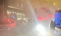 Diyarbakır'da binanın üst katında yangın