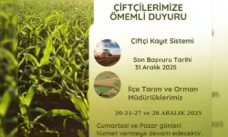 Diyarbakır'da çiftçilere iyi haber: ÇKS hafta sonu mesaisi