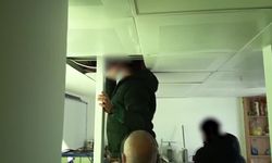 Firari hükümlü evrak dolabının arkasında yakalandı