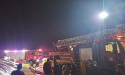 Mardin’de mısır kurutma tesisinde yangın