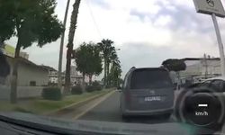 Mersin'de trafikte makas atan sürücü gözaltına alındı