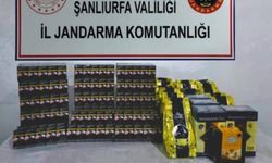 Şanlıurfa’da kaçak sigara operasyonu