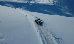 Siirt'te kar engeli: 10 köyün yolu kapandı