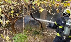 Siirt’te kömürlük yangını kontrol altına alındı