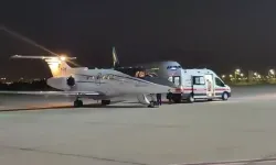 Şırnak’ta kalp hastası bebek uçak ambulansla İstanbul’a sevk edildi