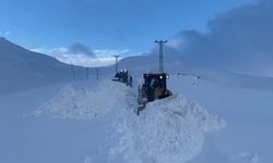 Şırnak’ta kar nedeniyle köy yolları kapandı