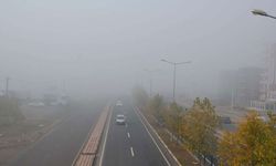 Diyarbakır'da yoğun sis etkili oluyor