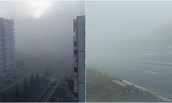 Diyarbakır'da yoğun sis: Görüş mesafesi yer yer 20 metreye düştü