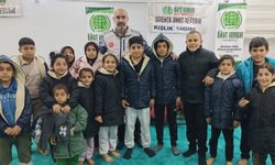 Umut Kervanı, bu kış da Siverek’te yüzlerce minik yüreği ısıttı