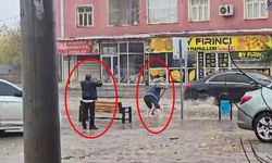 Diyarbakır'da yollar göle döndü: Çarpıcı iki ayrı görüntü