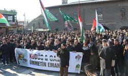 Diyarbakır'da Kudüs ve Gazze için kitlesel basın açıklaması