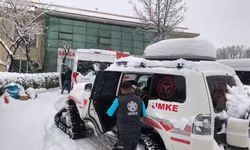 Paletli araçla hayat kurtaran operasyon!