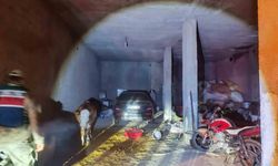 Çalıntı lüks otomobil ahırda bulundu