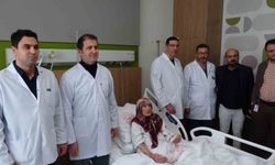 Gaziantep'te hastanın karnından 4,5 kilogramlık tümör çıkarıldı