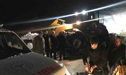 Hastaya ulaşmak için 4 saat boyunca yol açıldı