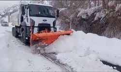 Şırnak'ta kapalı olan 30 köy yolu için çalışma başlatıldı