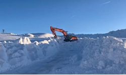 Şırnak'ta karla mücadele çalışmaları devam ediyor