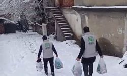 Batman'da muhtaç aileye Umut Kervanı'ndan anlamlı destek