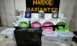 Gaziantep’te sıvı metamfetamin operasyonu