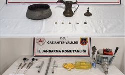 Gaziantep'te tarihi eser kaçakçılığı: 5 gözaltı