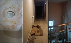 Diyarbakır Çölgüzeli TOKİ'de çatı akıntısı sorunu