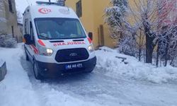 Kar yağışı nedeniyle mahsur kalan hastalar için yoğun çaba