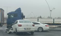 Diyarbakır'da maddi hasarlı kaza