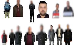 Kırmızı bültenle ve ulusal seviyede aranan 14 kişi Türkiye’ye iade edildi