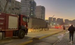 Mardin'de kireç fabrikasında yangın