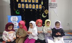 Miniklerden Miraç Kandili etkinliği