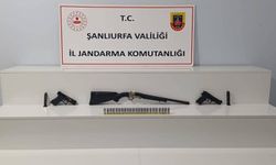 Şanlıurfa'da silah ve çok sayıda mühimmat ele geçirildi