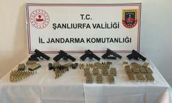 Şanlıurfa’da silah ve mühimmat ele geçirildi