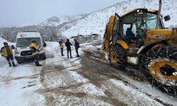 Siirt’te karla mücadele: Hastalara ulaşmak için seferberlik
