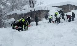 Şırnak'ta kar altında cansız bedenine ulaşıldı